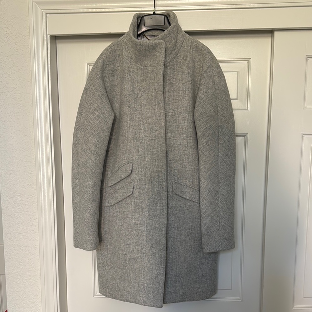 Chic Gray Wool Coat